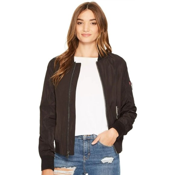 Levi's Jackets & Coats Levis Zipdetail Bomber Jacket Medium Poshmark